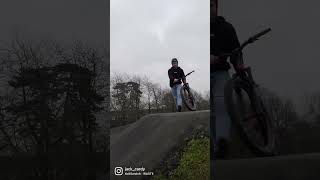 Pumptrack jib today! #bikes #jibbing #fun #mtb...