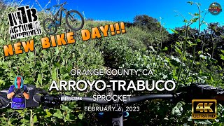 MTB Riding Sprocket, Arroyo-Trabuco, CA,...