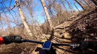 Blue Rock Trail Stephens St Pk Feb 13, 2023
