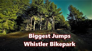 Biggest Jumps in Whistler Bikepark: Crabapple...