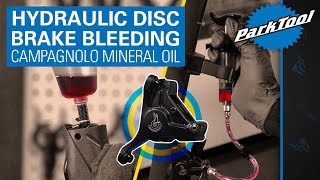 Hydraulic Disc Brake Bleeding - Campagnolo...