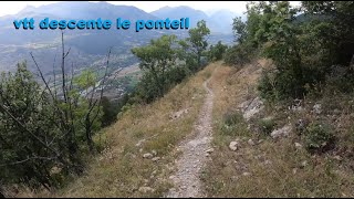 vtt descente le ponteil
