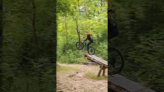 Oof! Landed a touch short.  • #mtb