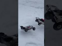 RC Snow Racing and Bashing ❄ #rc