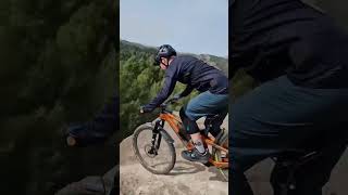 Like riding over the edge of a cliff ‼️...