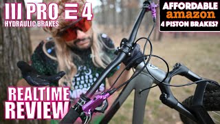 Amazon 4 Piston Brakes: REALTIME REVIEW!!!