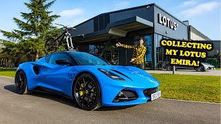 Collecting my New Lotus Emira and Riding...