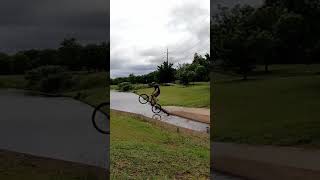 Lake jump #shorts #lake #mtb #bike #jump