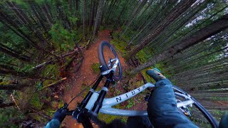 Flat Out DOWNHILL Riding! Marin Prototype...