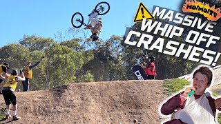 MASSIVE CRASHES - THREDBO CANNONBALL WHIP OFF...