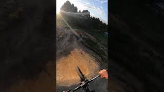 Sunset MTB Jumps! #shorts