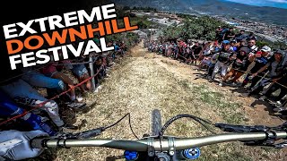 Exciting Downhill Race at El Calvario,...