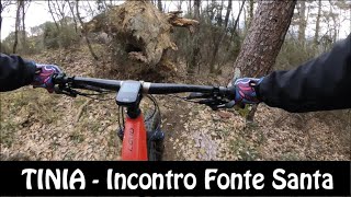 Slalom fra gli alberi - Tinia trail - Incontro...