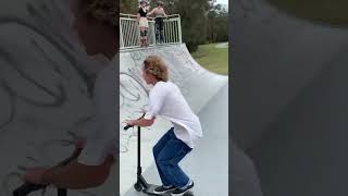 The stomp was so aggressive  #trending #backflip