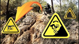 Big challenge single track with advanced...