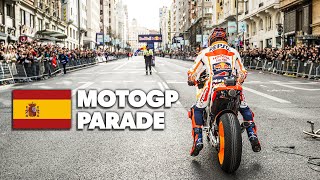 Marc Marquez Takes Over the Streets of Madrid ️