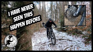 Ride cut short by a mechanical (MTB Zürcher...