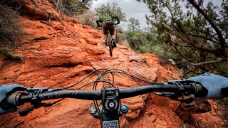 Riding The Infamous “Highline” In Sedona...