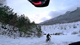 MTB Fonza v snegu  4K