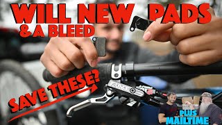 ZRACE after new pads and a bleed!!!