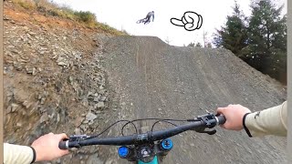 DOWNHILL LAPS AND A BRAND NEW TRACK