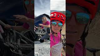 Deborah's First Ride on the New Shuttle SL XTR!