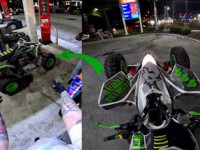 FIRST RIDE IN MIAMI-LTZ400 UPGRADES!! *GVO...
