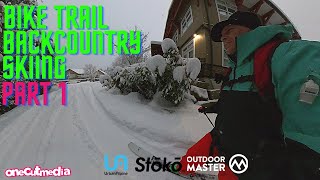 Squamish Bike Trail Backcountry touring Part 1...