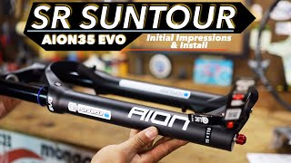 SR Suntour Aion 35 EVO: Initial Impressions |...