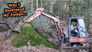 Back Garden Build!  I Destroyed my Jumps...