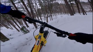 Fat/Snow Biking at Theodore Wirth Park...