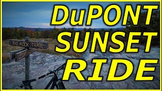 Riding DuPont AT NIGHT | Cedar Rock & Big...
