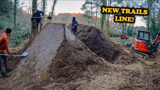 Back Garden Build - Shaping the New Dirt Jump...
