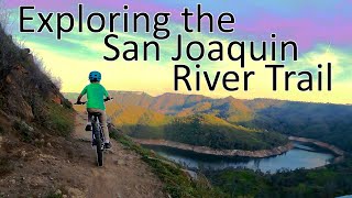 This kid's mountain biking is improving so...
