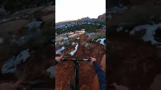 Rock riding at Sunset in Sedona...