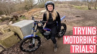 GIVING MOTORBIKE TRIALS A GO FOR THE FIRST TIME!