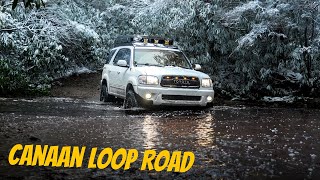 Toyota Sequoia Off-Road In The Snow! | Canaan...