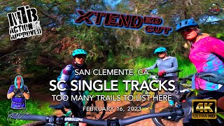 MTB Riding San Clemente Single Tracks,...