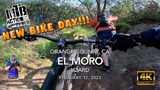 MTB Riding Lizard at El Moro, February 12,...