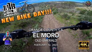 MTB Riding Old Emerald at El Moro, February...