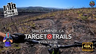 MTB Riding Even Flow at the TargetTrails in...