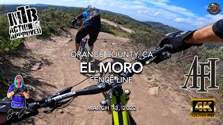 MTB Riding Fence Line at El Moro, March 13, 2022