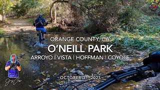 MTB Riding O'Neill Park, October 31, 2021