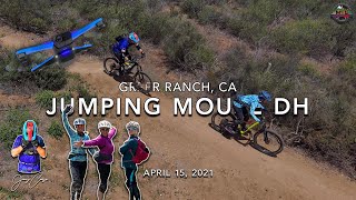MTB Riding Jumping Mouse at Greer Ranch, Apr...