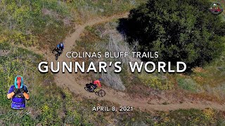 MTB Riding Gunnar's World at Colinas Bluffs,...