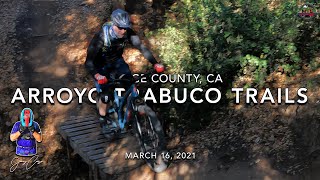 MTB Riding Arroyo-Trabuco Trails, Mar 16, 2021