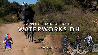 MTB Riding Waterworks DH at Arroyo-Trabuco...