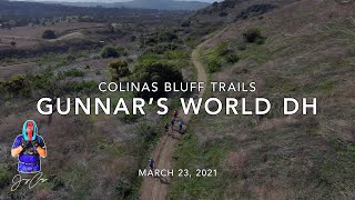MTB Riding Gunnar's World at Colinas Bluffs...