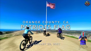 MTB Riding Patriots Flag, Feb 23, 2021