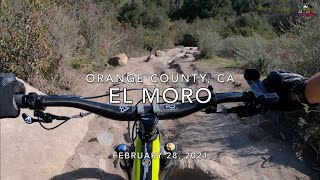 MTB Riding El Moro, Feb 28, 2021